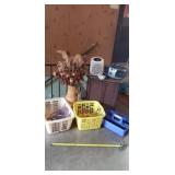 3 laundry baskets , Sunbeam heater, Lenox compact