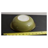 Pyrex olive Green Casserole dish