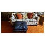 Love seat w foot rest on wheels