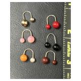 Unmarked Tested 14k gold Earrings