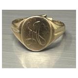 Sz.6 14k. Gold Ring 4.51 grams