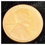 1909, wheat penny