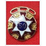 10k 50 Odd Fellows Pins