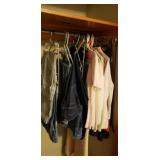 Jeans mostly size 10, shirts sweaters
