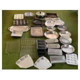 Large lot of bake ware,