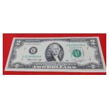 1976 $2.00 Jefferson Bill