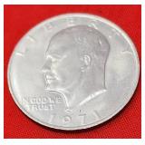 1971-D Eisenhower Dollar