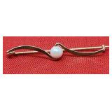 14k Yellow Gold Pendant .74g