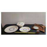 Art Deco  Canonsburg TEMPORAMA,  platters. Bowl w