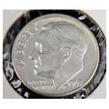 1963-D Silver Roosevelt dime