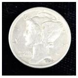 1936 Mercury Dime