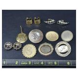 Brooches & Earrings including Monet & Coro