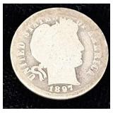 1897, Barber dime
