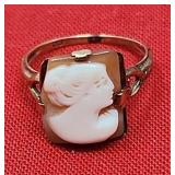 Cameo Ring Size 6