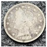 1899 Liberty Nickel with Cents