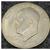 1973-S Eisenhower 40% Silver Dollae