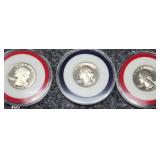 1776-1976-S Unc. Bicentennial Silver Quarters