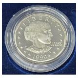 1999 Susan B Anthony Proof Coin