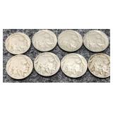 8-1936 Buffalo Nickels