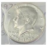 1776-1976-S Unc. Kennedy Silver Half Dollar