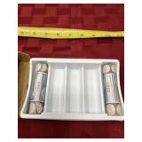 Opened box missing three rolls , 2005