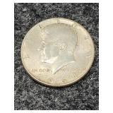 1964 Kennedy 90% Silver Half Dollar