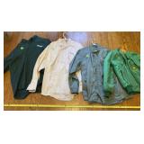 2 XL John Deere long sleeved shirts and coat