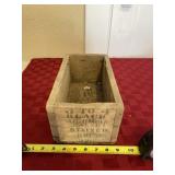 Black Walnut wooden box 22ï¿½ x 6ï¿½ x 5ï¿½