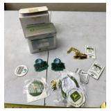 John Deere magnets and  recipe box