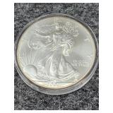 2002 American Eagle 1oz. Fine Silver Dollar