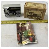 Ertl 1904 Knox Delivery Wagon coin bank with box