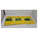 J D manuals lawnmower tiller