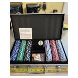 Poker set in case