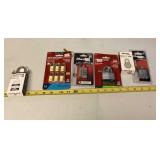 New brass and steel locks