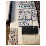 License plates and holders