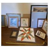 All pictures, frames and glass window