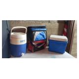 Coleman coolers ,Thermos,  lunch bag coolers