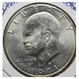 1971-S Eisenhower 40% Silver Dollar