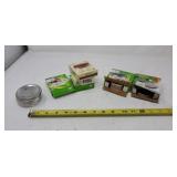 Small flats Canning lids 3 sealed, wide Canning