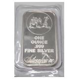 Silver Towne 1 Oz. .999 Fine Silver