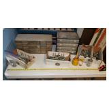 Hardware Cabinet and contents, nuts bolts washers