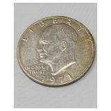 1971-S Ike 40% Silver Dollar