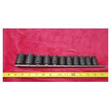 Snap on sockets 1/2 in