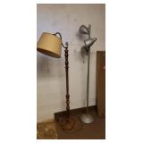2 floor lamps