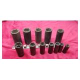 Snap-On sockets 1/2 "