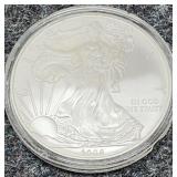 2008 American Silver Eagle 1oz. Silver Unc. Dollar