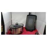 Crock pot ,and Presto  griddle
