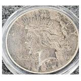 1923-D Peace Silver Dollar