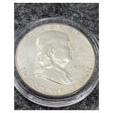 1963 Franklin Silver Half Dollar