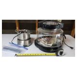 Nuwave infrared oven, home craft fondue, stir